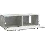  ormar za zid Betonska siva 98 x 41 x 30 cm Konstruirano drvo | shoptok.hr