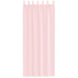 Voile zavjese s petljama 2 kom svijetlo ružičaste 140x260 cm | shoptok.hr
