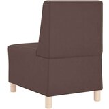  Modularna sofa bez naslona za ruke smeđa 55 cm umjetna koža - Smeđa 1 | shoptok.hr