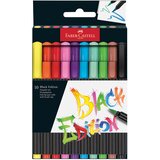  BRUSHPEN 10BOJA BLACK EDITION FABER CASTELL 116451 BLISTER | Shoptok.si
