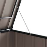  Kutija za spremanje u vrtu Crna 151 5 x 107 x 100 cm Čelik | shoptok.hr
