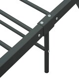  Okvir za krevet sivi metalni 90 x 200 cm | shoptok.hr