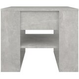  Stolić za kavu boja betona 55,5x55x45 cm konstruirano drvo | Eponuda.com
