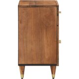  Noćni ormarić 50 x 33 x 60 cm od masivnog drva manga - boja meda 1 | shoptok.hr