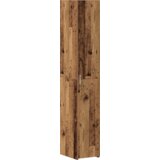 vidaXL Slim Storage Cabinet Stari les 30x42.5x225 cm Narejen les | Shoptok.si