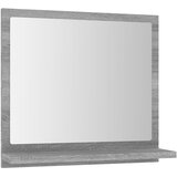  Kupaonsko ogledalo boja sivog hrasta 40 x 10,5x 37 cm drveno | Eponuda.ba