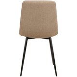 XXXL STOL, les, kovina, tekstil rjava, črna | Shoptok.si