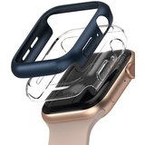  Zaščita za Apple Watch 4/5/6/SE (44mm) Ringke Slim 2-Pack Clear & Blue Cene