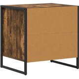  Noćni ormarić Dimni hrast 50 x 39,5 x 50 cm Konstruirano drvo | shoptok.hr