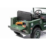 Lean_Toys Otroški električni avto USA ARMY 4x4 Enosed 12V Črna | Shoptok.si