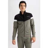 Defacto Fit Slim Fit Skuba Diving Fabric Zippered Sweatshirt | ePonuda.com