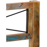  Okvir za krevet od masivnog obnovljenog drva 180 x 200 cm | shoptok.hr