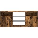 TV ormarić s LED svjetlima boja dimljenog hrasta 120x30x50 cm | shoptok.hr