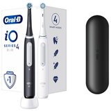 Oral-b Dvojno pakiranje Električna Zobna Ščetka Oral B iO4 Bela in črna | Shoptok.si