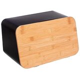 5five Košare, škatle in košarice Boîte à pain Élégante avec planche à découper - Noir pisana | Shoptok.si