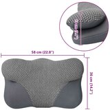  Jastuk s jastukom Siva 59 x 38 x 14 cm Poliester | shoptok.hr