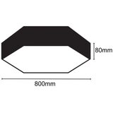  LED plafonsko svetlo LED/70W/230V 4000K prečnik 80 cm | Eponuda.com