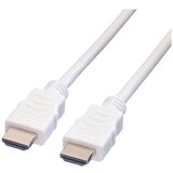Value hdmi priključni kabel hdmi-a vtič 1.50 m bela 11.99.5704 zaščiten hdmi kabel, (20421353) Cene