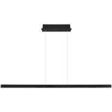 Globo Viseća LED svjetiljka Dentsy (53 W, Neutralno bijelo, Crna, D x Š x V: 150 x 9 x 120 cm) | shoptok.hr