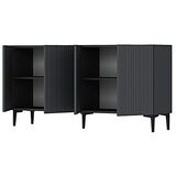 Hanah home Komoda Zeynep 150, Antracit | Eponuda.ba