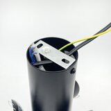 plafonsko svetlo sferio 3xE14/5W/230V crna/prozirna | Eponuda.com
