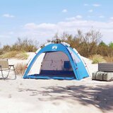 Šator za plažu za 2 osobe vodootporni azurnoplavi | shoptok.hr