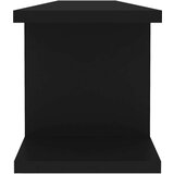 vidaXL zidne police 2 kom crne 90 x 18 x 20 cm konstruirano drvo | shoptok.hr
