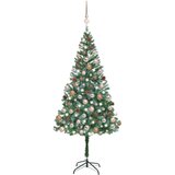vidaXL umjetno božićno drvce LED s kuglicama i šiškama 180 cm | shoptok.hr