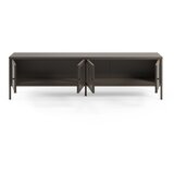 Marckeric Siva kovinska TV omarica 160x50x35 cm Layna – | Shoptok.si