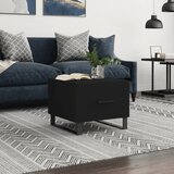 vidaXL Stolić za kavu crni 50 x 50 x 40 cm od konstruiranog drva Cijene