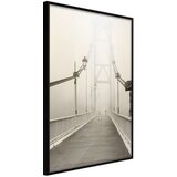  Poster - Bridge Disappearing into Fog 40x60 | shoptok.hr