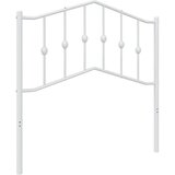  Metalno zamjensko uzglavlje bijelo 90 cm | shoptok.hr