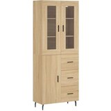  Visoka komoda hrasta sonome 69 5x34x180cm od konstruiranog drva | shoptok.hr