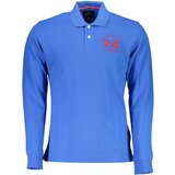 La Martina MEN&#39;S LONG SLEEVED POLO SHIRT BLUE | Shoptok.si
