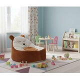 CARRYHOME VREČA ZA SEDENJE, rjava, bež tekstil | Shoptok.si