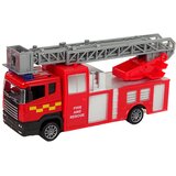  Set vatrogasnih vozila za igru sa čamcem na prikolici - crveni | Shoptok.si