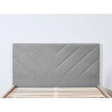 Bobochic Paris Svetlo siva oblazinjena zakonska postelja z letvenim dnom 160x200 cm Romane – | Shoptok.si