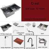 Oem Kakovosten kuhinjski umivalnik, nosilec nožev, stojalo za desko za rezanje -75x45cm B, (5000140184) | Shoptok.si
