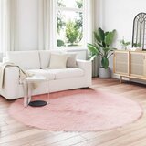  Tepih od umjetne ovčje kože TAFALLA Ružičasta Ø 160 cm | shoptok.hr