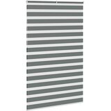 Zebra zavjesa tamno siva 150x230 cm Širina tkanine 145,9 cm Poliester | shoptok.hr