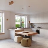  Stropna svetilka WOODY 1 naravni les, (21347664) | Shoptok.si