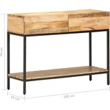  Konzolni stol 100 x 35 x 76 cm od masivnog drva manga | shoptok.hr