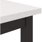  Stol Bijelo 80 x 50 x 77 cm Inženjerska drva i čelik | shoptok.hr