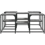 Stolić za kavu boja hrasta sonome 91x91x40 cm konstruirano drvo | shoptok.hr