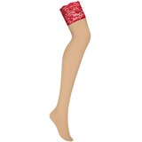 Obsessive čipkasti podvez (rdeč) | Shoptok.si