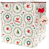 Rex London Škatla za shranjevanje oblačil iz reciklirane plastike 32x32x35 cm Classic Christmas – | Shoptok.si