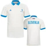 muška Slovenija KZS polo majica bijela