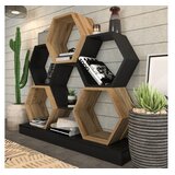 Woody Fashion Polica 120x109x29.5cm Crni hrast | Eponuda.ba