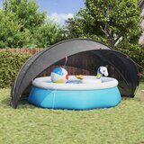  Paviljon za bazen Črna 500 x 500 x 236 cm, (5000207945) | Shoptok.si