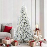 vidaXL Umjetno božićno drvce s nogom s stalakom Zelena 180 cm PE i PVC | shoptok.hr